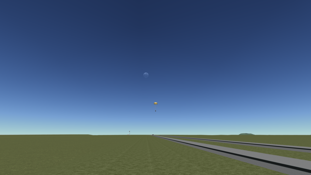 Mark Two Descends to Kerbin